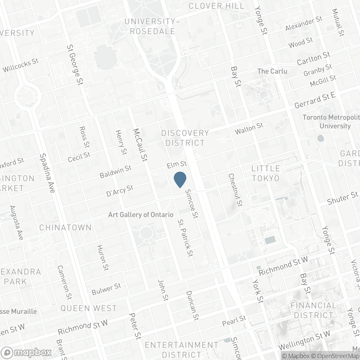 1209 - 280 SIMCOE STREET, Toronto, Ontario M5T 2Y5